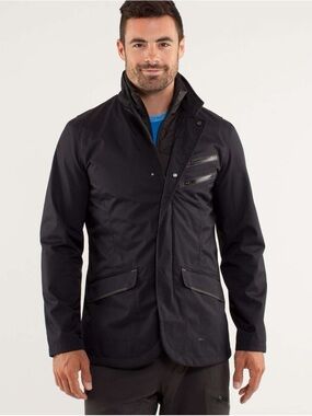 Lululemon Cadence Men’s commuter Blazer. Gray size XL